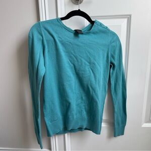 Ann Taylor Sweater Women M Pullover Turquoise